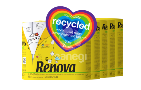Papel Higiénico Renova Hyper Soft 20r Papel Higiénico Renova Hyper Soft 20r